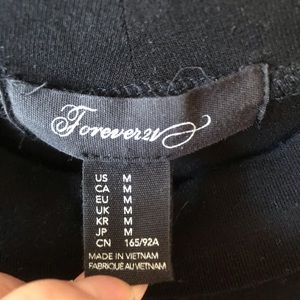Forever 21 black dress